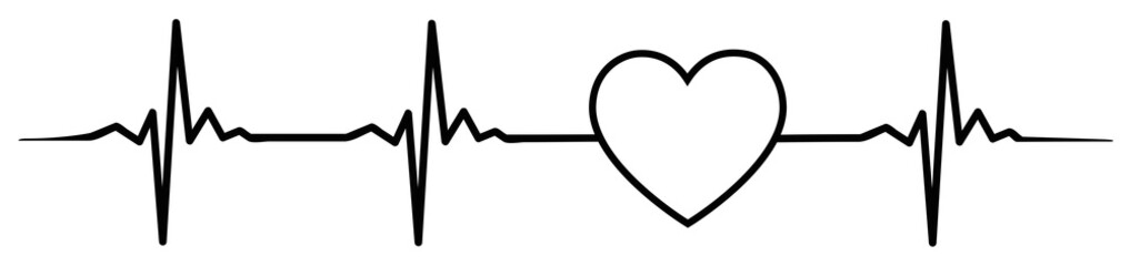 Heart heartbeat #isoliert #vektor - Herz Herzschlag