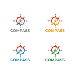 Compass Logo Template vector illustration design