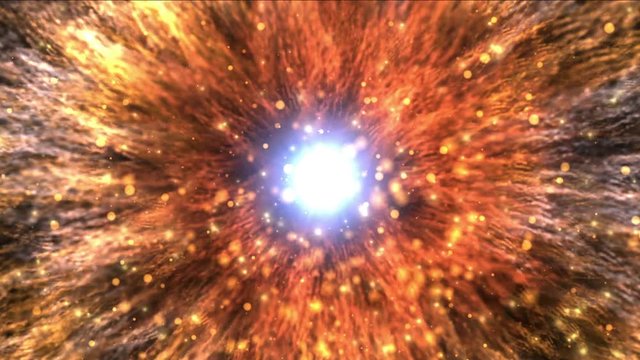 4k Fireworks energy particle firecracker explosion background,pupil eye,galaxy cluster explosion power science fiction space.