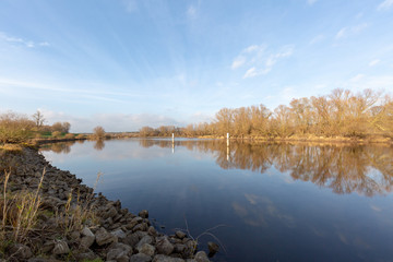 Blick auf Elbausläufer