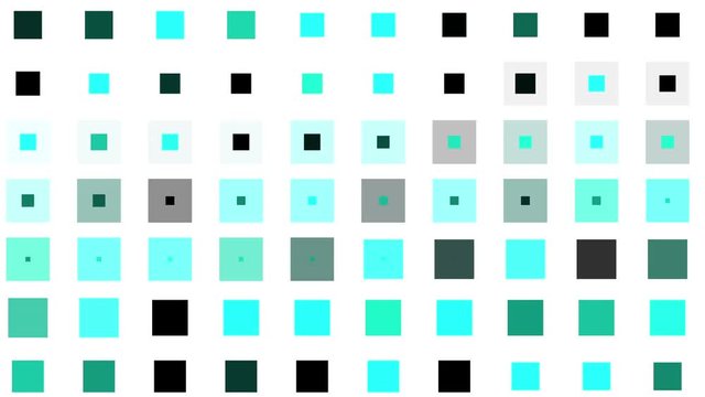4k vj color square neon light array matrix scan background&cube grid big data database geometry modern shape backdrop.