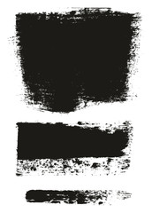 Paint Brush Wide Background & Lines High Detail Abstract Vector Background Mix Set 63