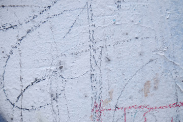 old paint wall