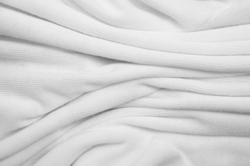 fold white fabric cloth texture