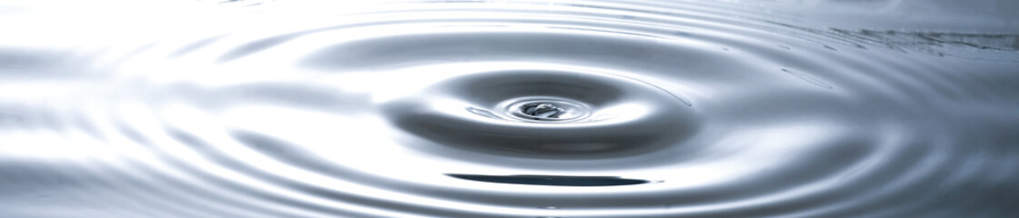 Liquid silver metal abstract ,water drops waves and ripples.