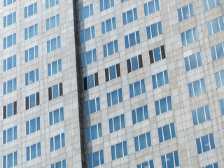 Fototapeta na wymiar Modern window building pattern