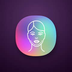 Double chin surgery app icon