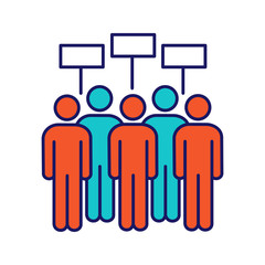 Protest event color icon