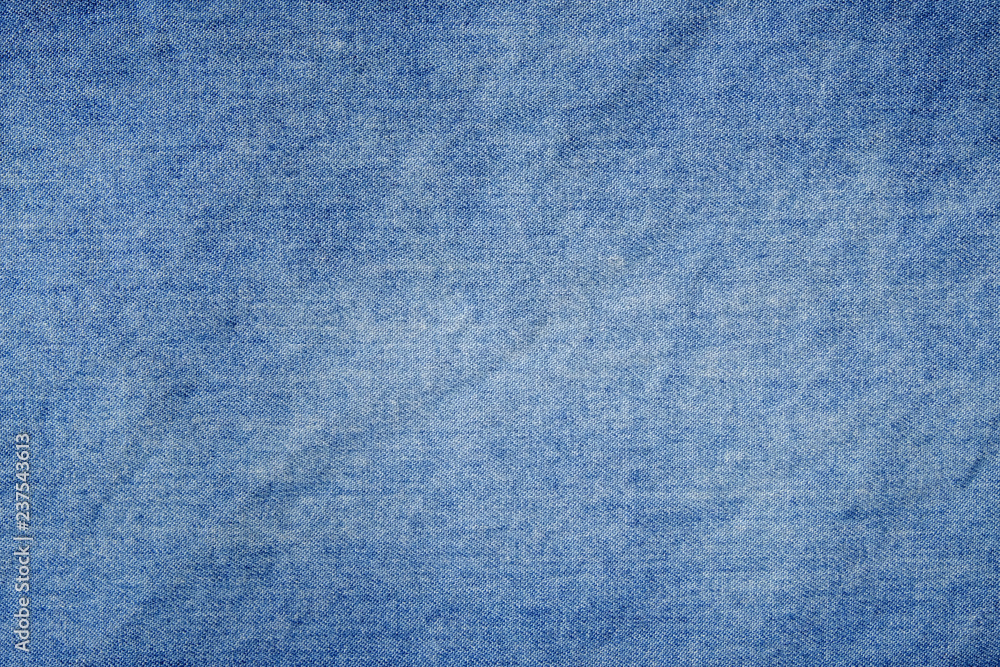 Wall mural blue jeans texture for any background