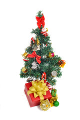 christmas tree with gifts