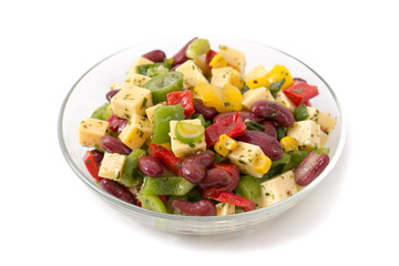 Bunter Käsesalat