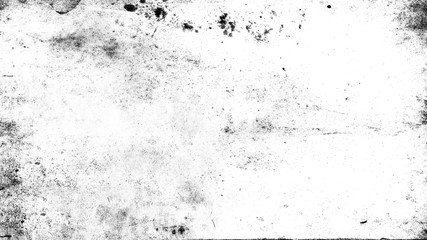 White scratched grunge background, old film effect for text