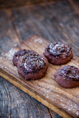 Chocolate cookies for Santa Claus 