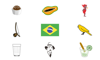 Brazil Icon Set