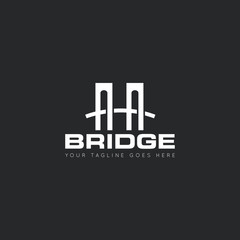 bridge logo, icon, symbol, design template