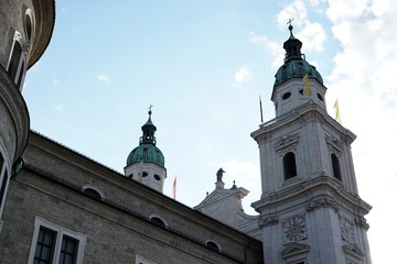 Fototapeta premium Oktoberfest in Salzburg in Österreich