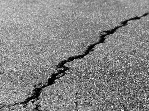 crack asphalt road texture