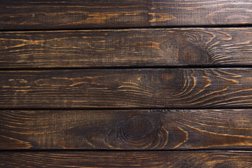 Texture of dark aged wood