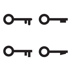 Key icon set