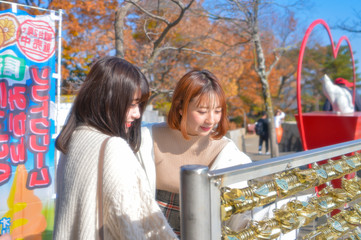 Obraz premium 観光 お出かけ 女子旅 イメージ