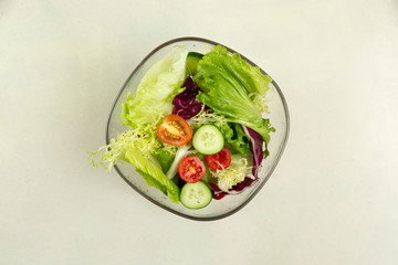 Vegetable salad dishes