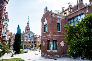 Hôpital Sant Pau à Barcelone