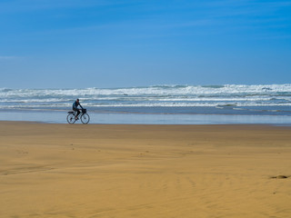 Coast at Zaouiet Bouzarktoune near Essaouira, Morocco