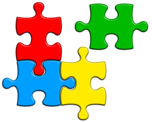 Pi&egrave;ces de puzzle 