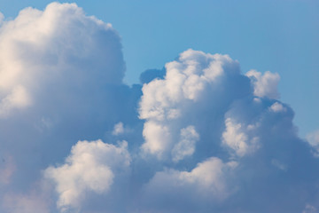 Smoke from pipes in a factory pollutes nature