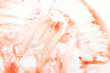 blood stains on white background