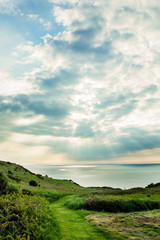 South West Coastal Pathway, Mortehoe, near Woolacombe, Devon