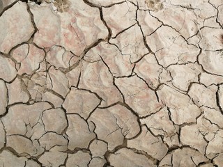 surface dry soil for background