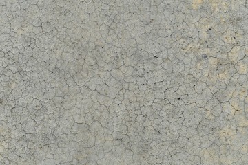 broken old concrete ground