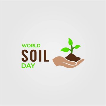 world soil day vector design