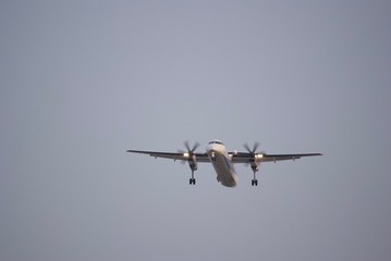 飛行場の航空機