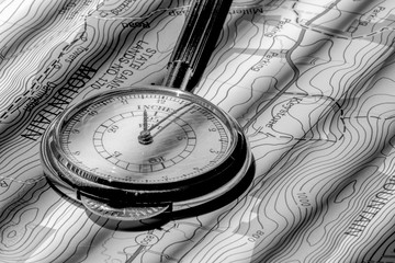 Map background