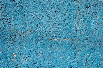 blue painted wall background