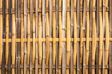 bamboo house wall