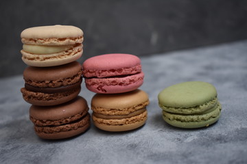Postre tipico frances, deliciosos macarons 
