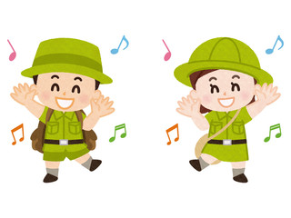 喜ぶこども探検隊