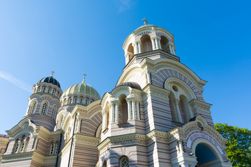Fototapeta premium The Nativity Cathedral in Riga