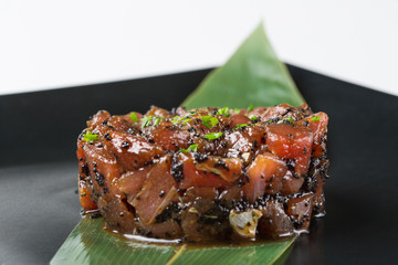 Asian food for menu, isolated on white background, freshly prepa
