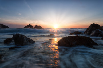 Holywell bay cornwall england uk 