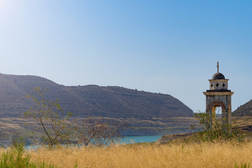 Fototapeta na wymiar Picture of old abandoned church in Crete