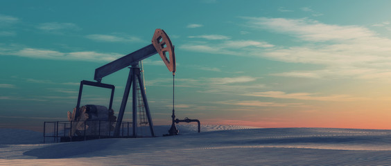 The petroleum pump.