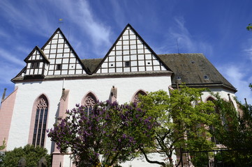 Fototapeta na wymiar church in blomberg