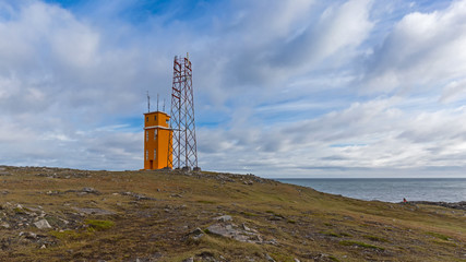 Island, alte Überwachungsstation