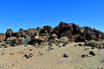Fototapeta na wymiar Spain, Canary Islands, Tenerife, Teide National Park