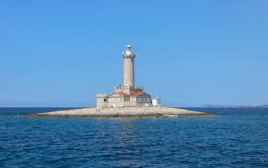 Leuchtturm Porer, Medulin, Istrien, Croatien