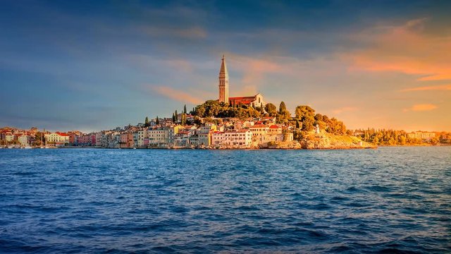 Rovinj, View of Rovinj, Croatia